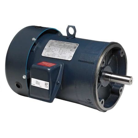 Three-Phase General Purpose Motor, 2 HP, 184TC Frame, 230/460V AC Voltage, 1173 rpm Nameplate RPM MPN:184TTFBD6079
