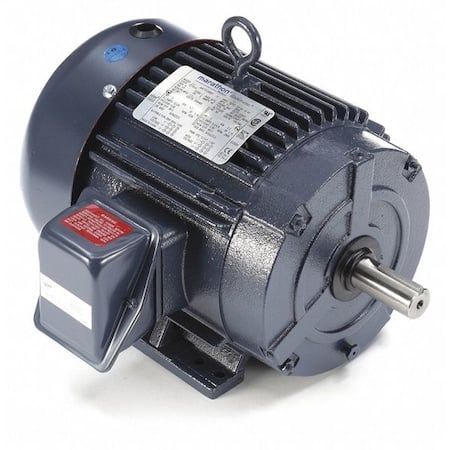 Three-Phase General Purpose Motor, 5 HP, 184T Frame, 230/460V AC Voltage, 3525 rpm Nameplate RPM MPN:184TTFCD6001