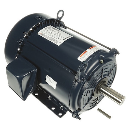 General Purpose Motor, Three Phase, 7 1/2 HP, 3525 rpm Nameplate RPM, 208-230/460V AC, 213T Frame MPN:213TTFBD6002
