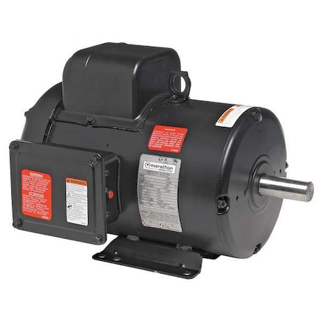 General Purpose Farm Duty Motor, Capacitor-Start/Run, 7 1/2 HP, 230V AC, 1, 750 Nameplate RPM MPN:215TBFW7028