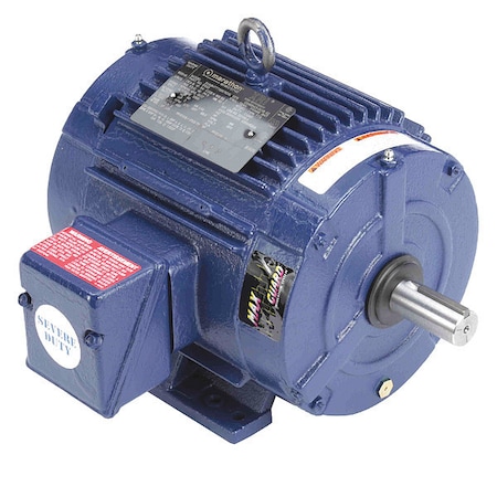 Three-Phase Severe Duty Motor, 10 HP, 215T Frame, 230/460V AC Voltage, 3518 rpm Nameplate RPM MPN:215TTFCD6807