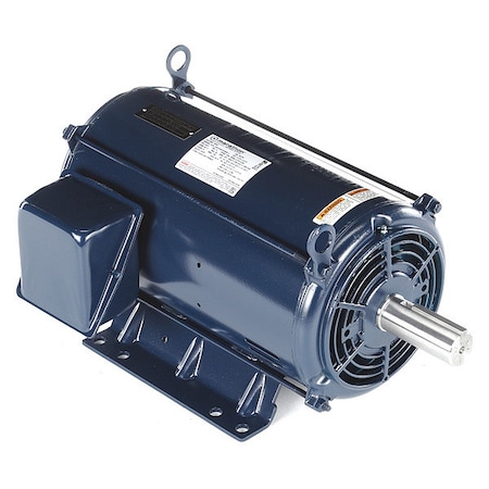 3-Phase Belt Drive Motor, 3 1/3, 7 1/2 HP, 254T Frame, 200-230V AC Voltage, No. of Speeds: 2 MPN:254TTDX7278