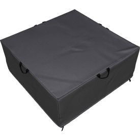California Umbrella Water Resistance Protective Square Fire Pit Cover Up To Large Sapphire Blue PC311
