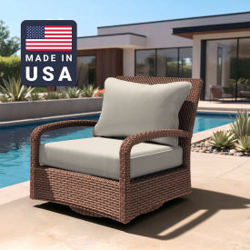 California Umbrella Deep Seat Cushion Rectangular Memory Foam Core Sunbrella Canvas Fabric 199484072129