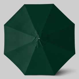 California Umbrella Newport 11' Patio Umbrella Silver Anodized Pole Sunbrella Forest Green AATF118AH002-5446-SWV