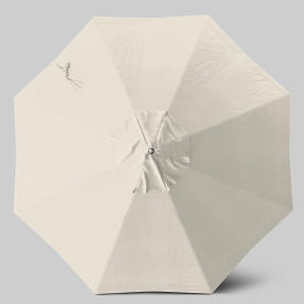 California Umbrella Newport 9' Patio Umbrella Ashwood Simulation Pole Sunbrella Canvas AATF908AH724-5453