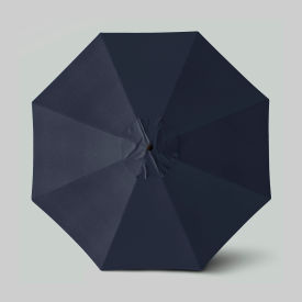 California Umbrella Venture 11' Patio Umbrella Bronze Pole Sunbrella Spectrum Indigo ALTO118117-48080