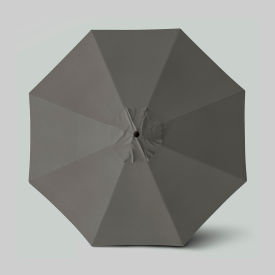 California Umbrella Venture 11' Patio Umbrella Bronze Pole Sunbrella Charcoal ALTO118117-54048