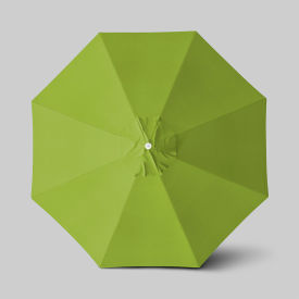 California Umbrella Venture 11' Patio Umbrella Ashwood Simulation Pole Sunbrella Macaw ALTO118724-5429