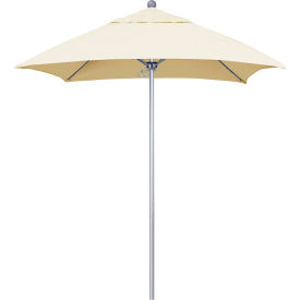 California Umbrella Venture 6' Patio Umbrella Silver Pole Sunbrella 1A Canvas Fabric ALTO604002-5453