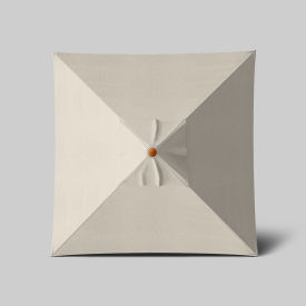 California Umbrella Venture 6' x 6' Patio Umbrella Teak Simulation Pole Sunbrella Canvas ALTO604112-5453