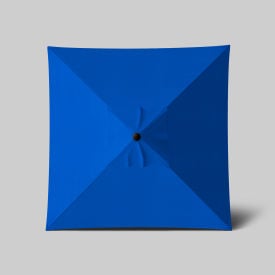 California Umbrella Venture 6' Patio Umbrella Bronze Pole Sunbrella Pacific Blue ALTO604117-5401