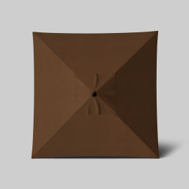 California Umbrella Venture 6' Patio Umbrella Bronze Pole Sunbrella Teak ALTO604117-5488