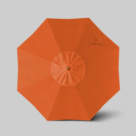 California Umbrella Venture 7.5' Patio Umbrella Teak Simulation Pole Sunbrella Tuscan ALTO758112-5417