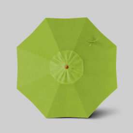California Umbrella Venture 7.5' Patio Umbrella Teak Simulation Pole Sunbrella Macaw ALTO758112-5429