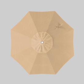 California Umbrella Coast 7.5' Patio Umbrella White Pole Sunbrella Regatta ALTO758G174-5492-SCE-BND050316