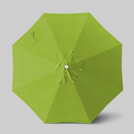 California Umbrella Venture 9' Patio Umbrella Ashwood Simulation Pole Sunbrella Macaw ALTO908724-5429