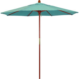 California Umbrella 7.5' Patio Umbrella Grove Series Hardwood Pole Sunbrella Spa MARE758-5413