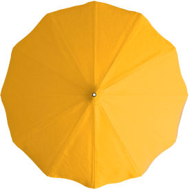 California Umbrella Pagoda 8-1/2' Patio Umbrella White Pole Sunbrella Sunflower Yellow SMPT852174CLAS-5457-BND503016