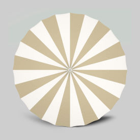 California Umbrella Pagoda 8-1/2' Patio Umbrella White Pole Sunbrella Natural/Antique Beige SMPT852174PD-0422