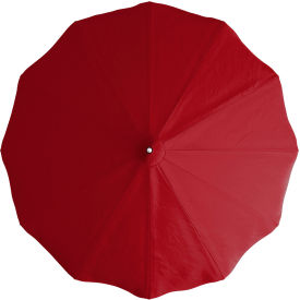 California Umbrella Pagoda 8-1/2' Patio Umbrella Black Pole Sunbrella Jockey Red SMPT852201CLAS-5403-BND503037