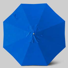 California Umbrella Newport 9' Patio Umbrella Black Pole Sunbrella Pacific Blue AATF908AH709-5401