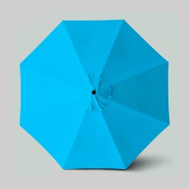 California Umbrella Venture 11' Patio Umbrella Bronze Pole Sunbrella Cyan ALTO118117-56105