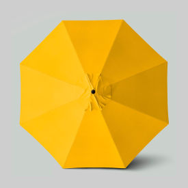 California Umbrella Venture 11' Patio Umbrella Bronze Pole Olefin Lemon ALTO118117-F25