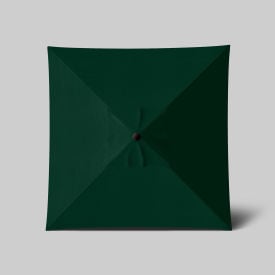 California Umbrella Venture 6' Patio Umbrella Bronze Pole Sunbrella Forest Green ALTO604117-5446