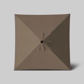 California Umbrella Venture 6' Patio Umbrella Bronze Pole Sunbrella Taupe ALTO604117-5461