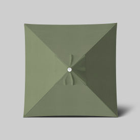 California Umbrella Venture 6' x 6' Patio Umbrella Ashwood Simulation Pole Sunbrella Spa ALTO604724-5413