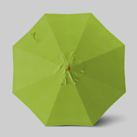 California Umbrella Venture 9' Patio Umbrella Teak Simulation Pole Sunbrella Macaw ALTO908112-5429