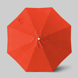 California Umbrella Venture 9' Patio Umbrella Ashwood Simulation Pole Olefin Sunset ALTO908724-F27