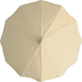 California Umbrella Pagoda 8-1/2' Patio Umbrella Black Pole Sunbrella Antique Beige SMPT852201CLAS-5422-BND503037