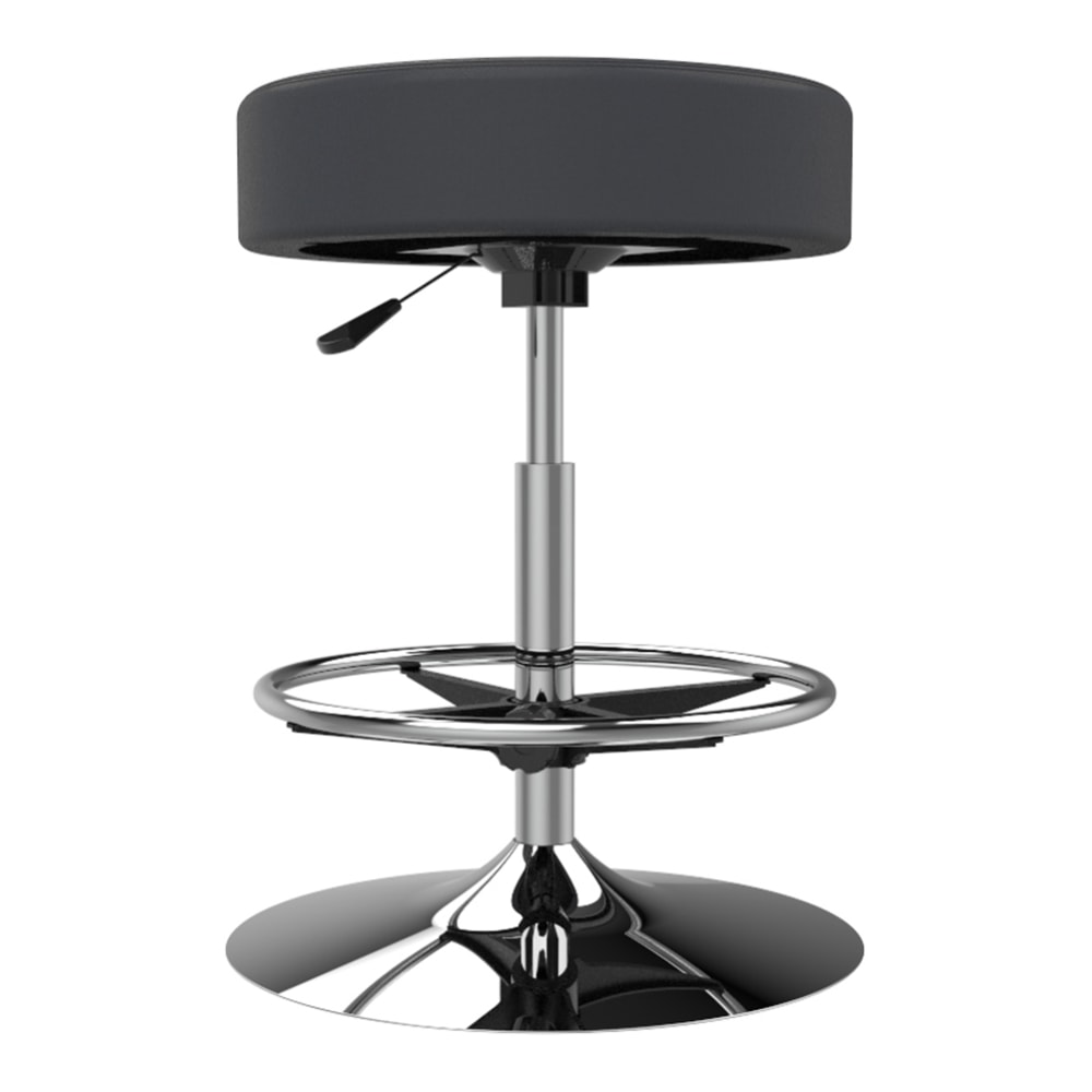 Marco Group Cushioned Swivel Stool, Charcoal Gray MPN:L001-S06-CR
