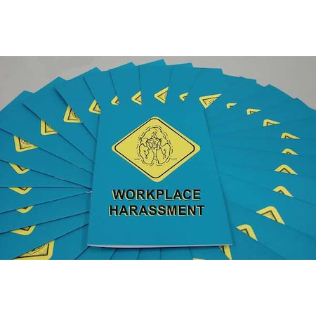 Marcom Training Booklet: Workplace Harassment, Includes One-Page Quiz, English/Spanish, PK15 MPN:B0000570EM