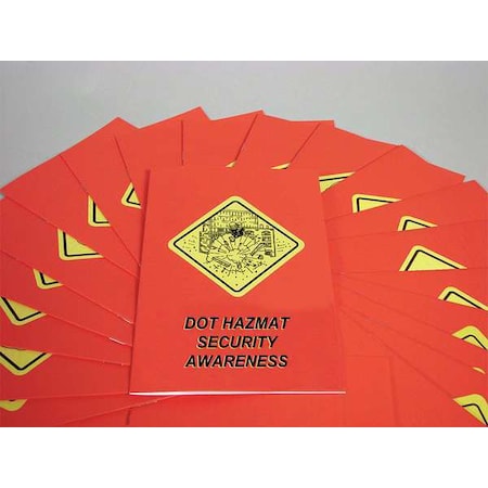 Training Booklet, DOT HAZMAT Awareness, PK15 MPN:B0001750EX