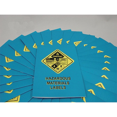 Hazardous Materials Labels Employee Booklet, PK15 MPN:B0002100EM