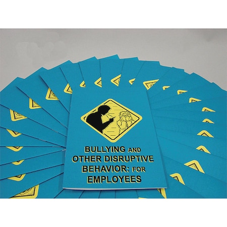 Bullying & Other Disruptive Behavior: for Employees Booklet, PK15 MPN:B0002660EM