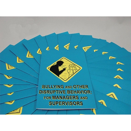 Bullying & Other Disruptive Behavior: for Managers Booklet, PK15 MPN:B0002670EM