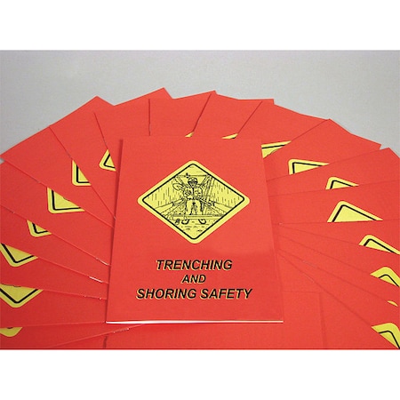 Trenching & Shoring Safety Employee Booklet, PK15 MPN:B000269OEX