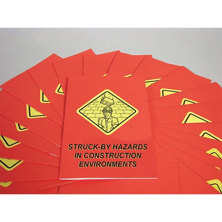 Struck-By Hazards in Construction Environments Employee Booklet, PK15 MPN:B0002770EX