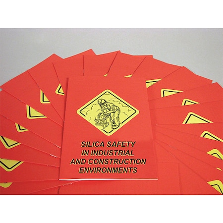 Silica Safety Employee Booklet, PK15 MPN:B0003140EX
