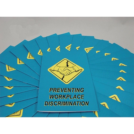 Preventing Workplace Discrimination Employee Booklet, PK15 MPN:B0003280EM