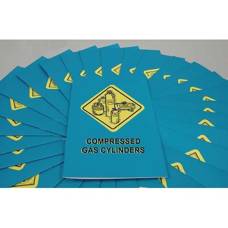 Marcom Training Booklet: Compressed Gas Cylinders, Includes One-Page Quiz, English, PK15 MPN:B000CGC0EM