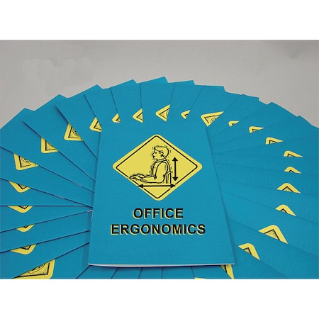 Office Ergonomics Employee Booklet, PK15 MPN:B000ERO0EM