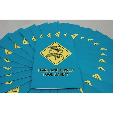 Marcom Training Booklet: Hand and Power Tool Safety, Includes One-Page Quiz, English/Spanish, PK15 MPN:B000HPT0EM