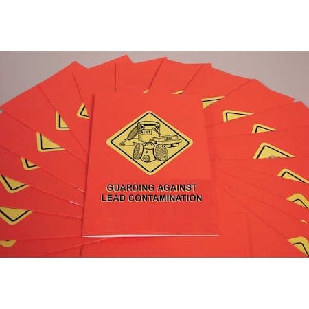 Marcom Training Booklet: Guarding Against Lead Contamination, Includes One-Page Quiz, English, PK15 MPN:B000LDS0EX