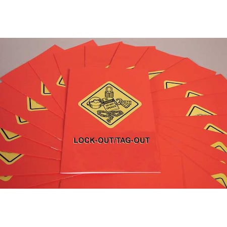 Marcom Training Booklet: Lockout/Tagout, Includes One-Page Quiz, English, PK15 MPN:B000LOT0EX