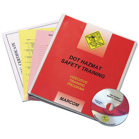 Training DVD, DOT HAZMAT Safety Training MPN:V0001749EO